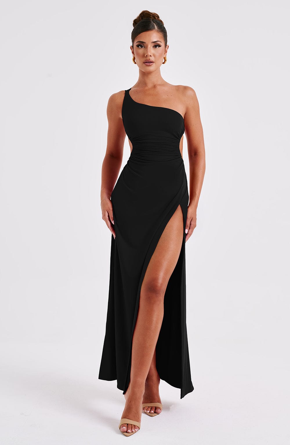 Asymmetrische Maxi Jurk | Sexy One-Shoulder Design