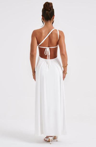 Asymmetrische Maxi Jurk | Sexy One-Shoulder Design