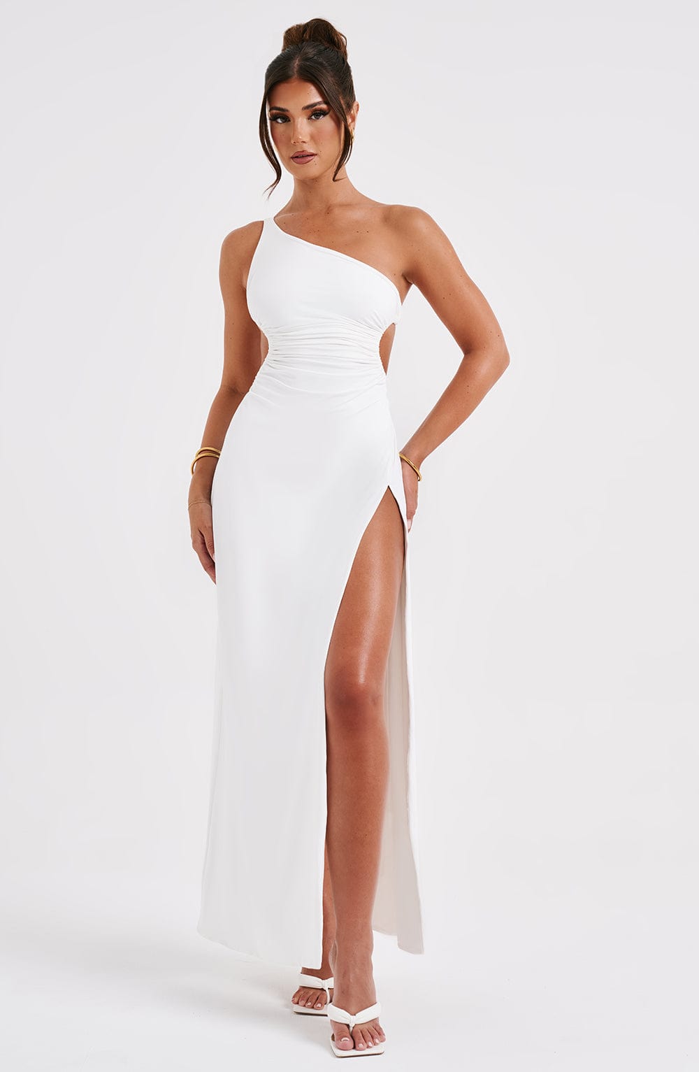 Asymmetrische Maxi Jurk | Sexy One-Shoulder Design