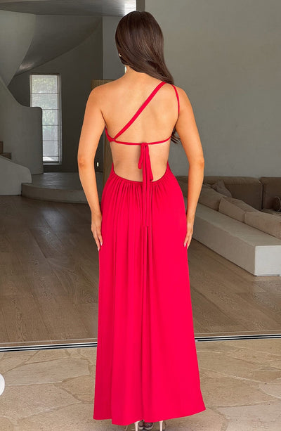 Asymmetrische Maxi Jurk | Sexy One-Shoulder Design