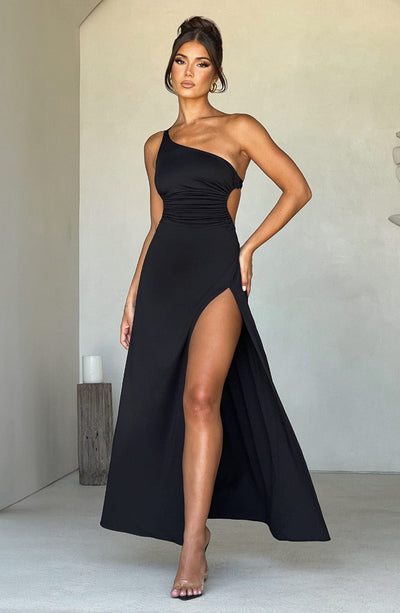 Asymmetrische Maxi Jurk | Sexy One-Shoulder Design