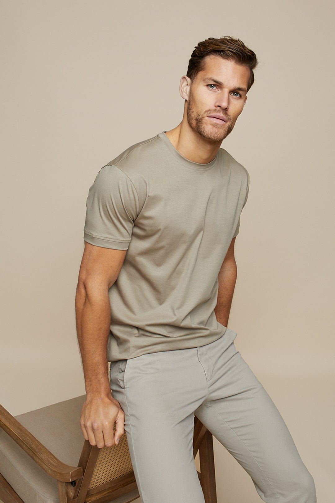 Basic Heren T-Shirt | Comfortabele Pasvorm