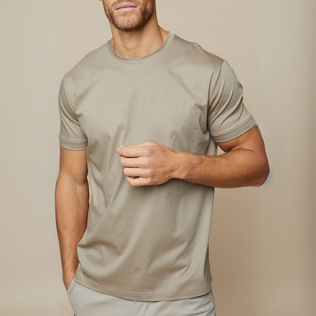 Basic Heren T-Shirt | Comfortabele Pasvorm