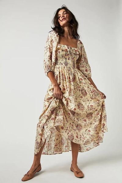 Bohemian Maxi Jurk | Romantisch & Elegant