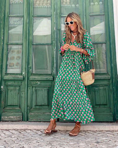 Boho Maxi Jurk | Luchtig & Stijlvol