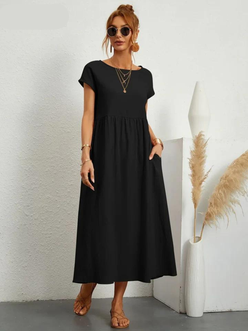 Casual Maxi Jurk | Comfortabele Pasvorm