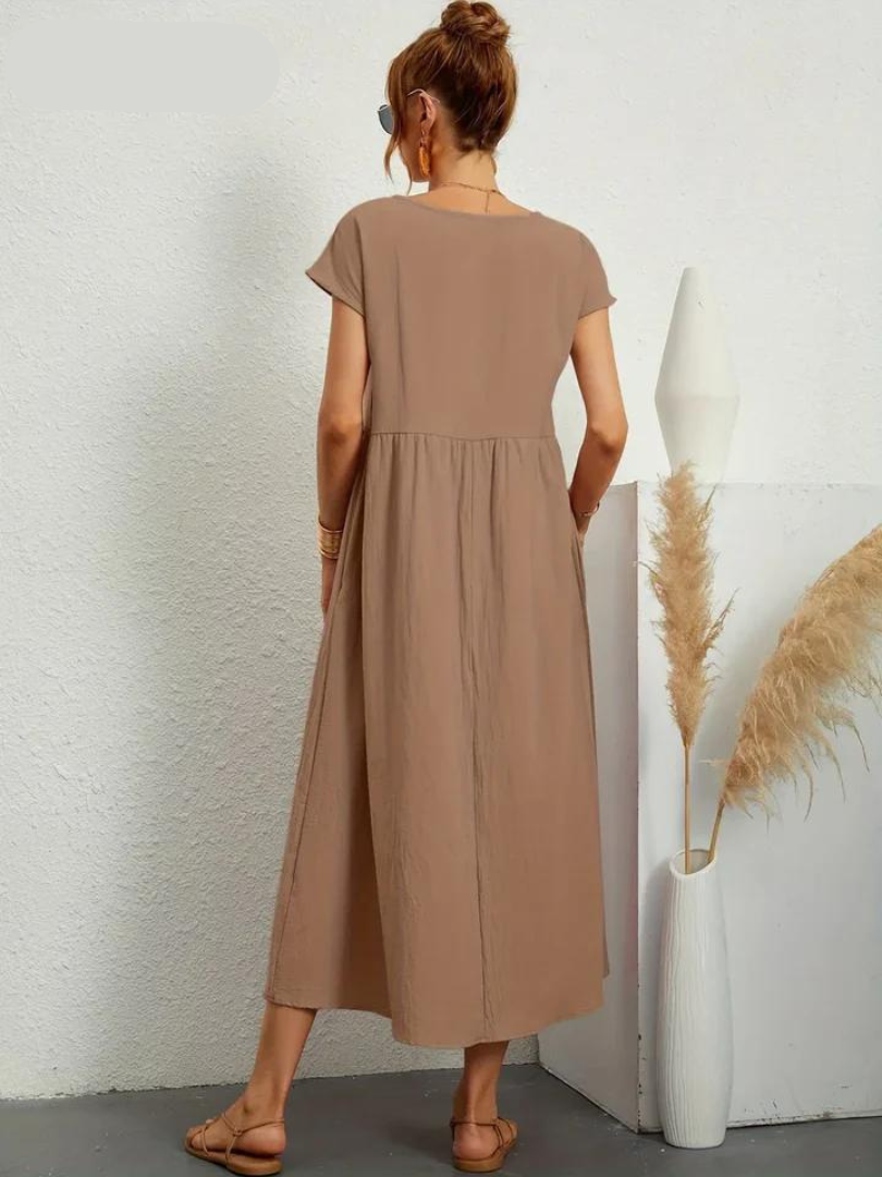 Casual Maxi Jurk | Comfortabele Pasvorm