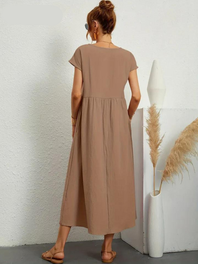 Casual Maxi Jurk | Comfortabele Pasvorm