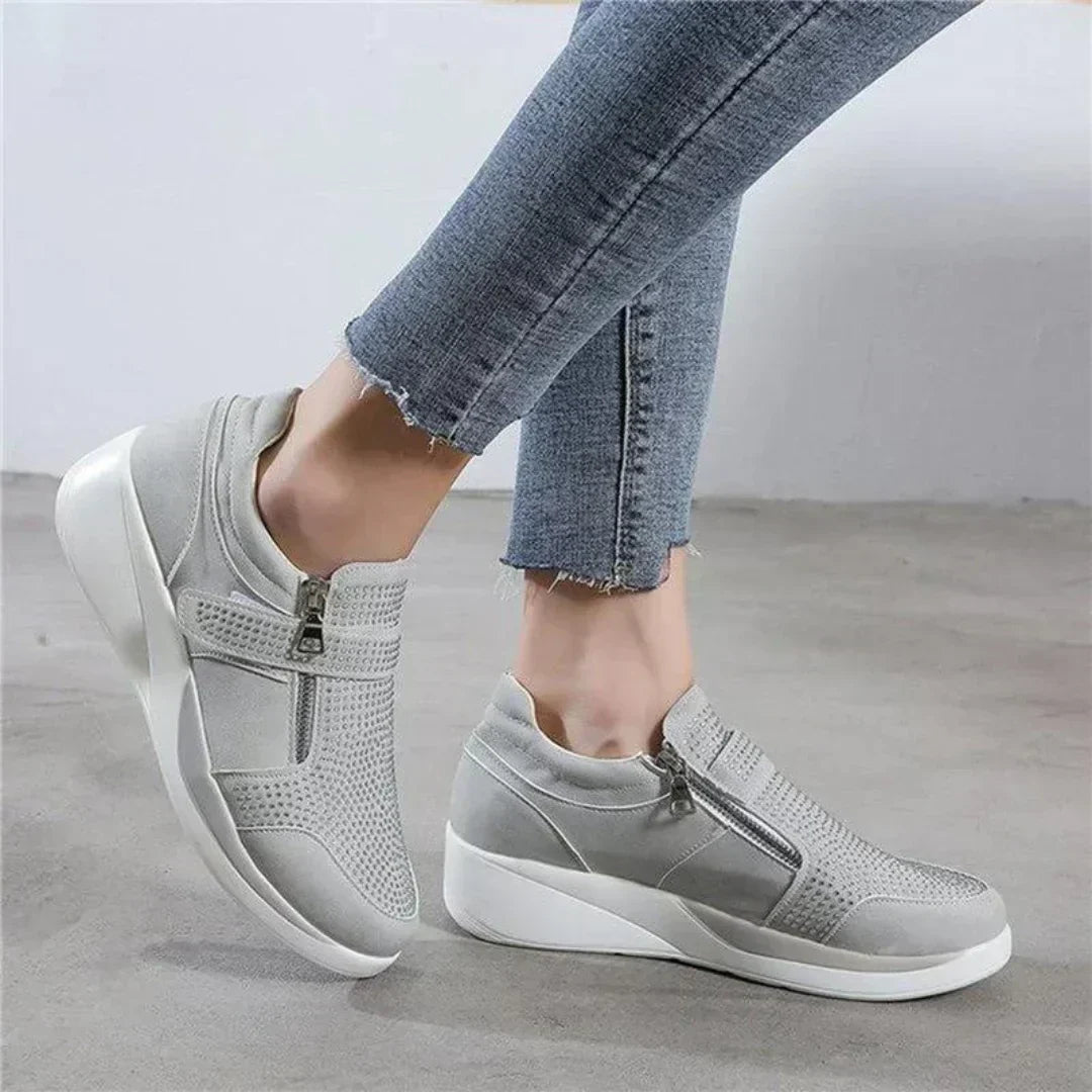 Comfortabele Dames Sneakers | Verstelbare Pasvorm