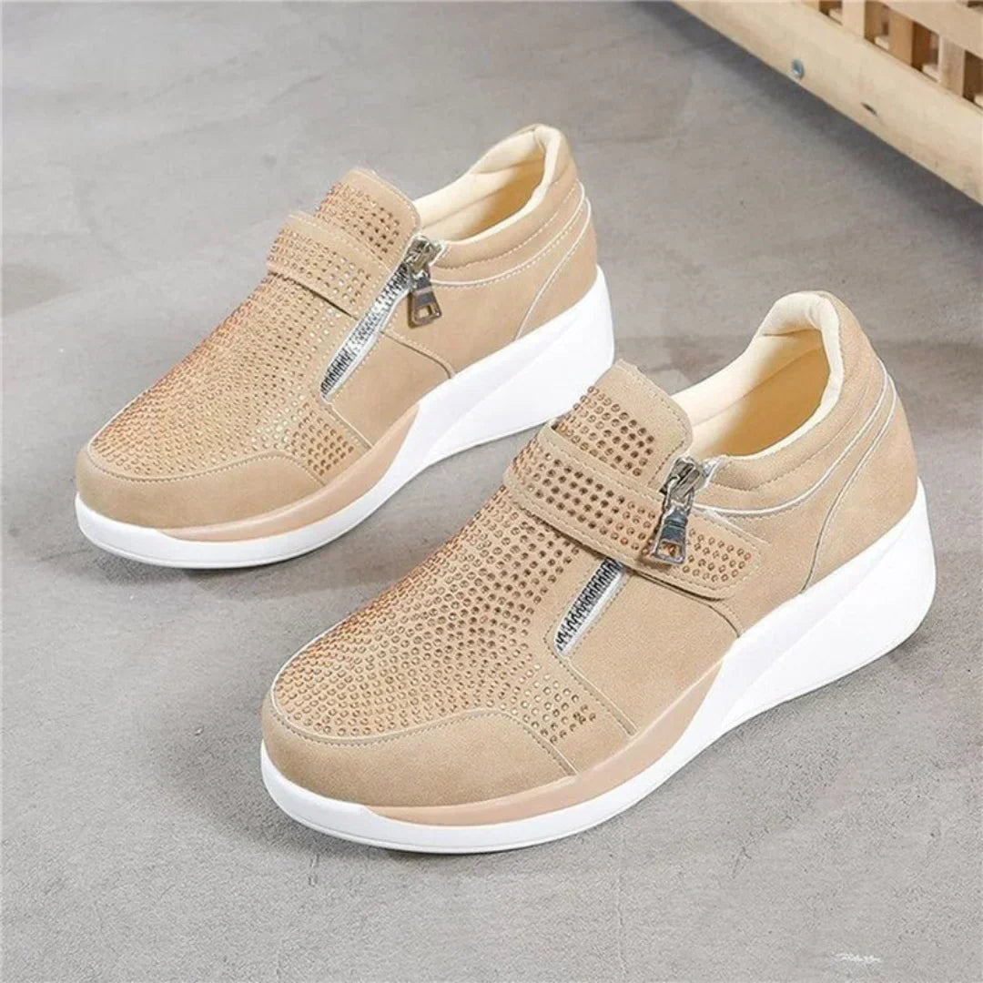 Comfortabele Dames Sneakers | Verstelbare Pasvorm