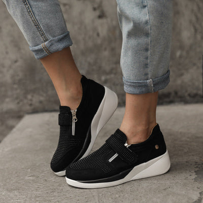 Comfortabele Dames Sneakers | Verstelbare Pasvorm