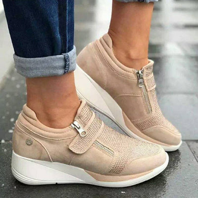 Comfortabele Dames Sneakers | Verstelbare Pasvorm