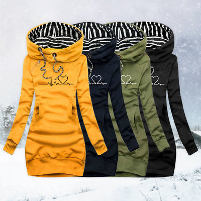 Dames Hoodie Jurk | Warm En Stijlvol Design