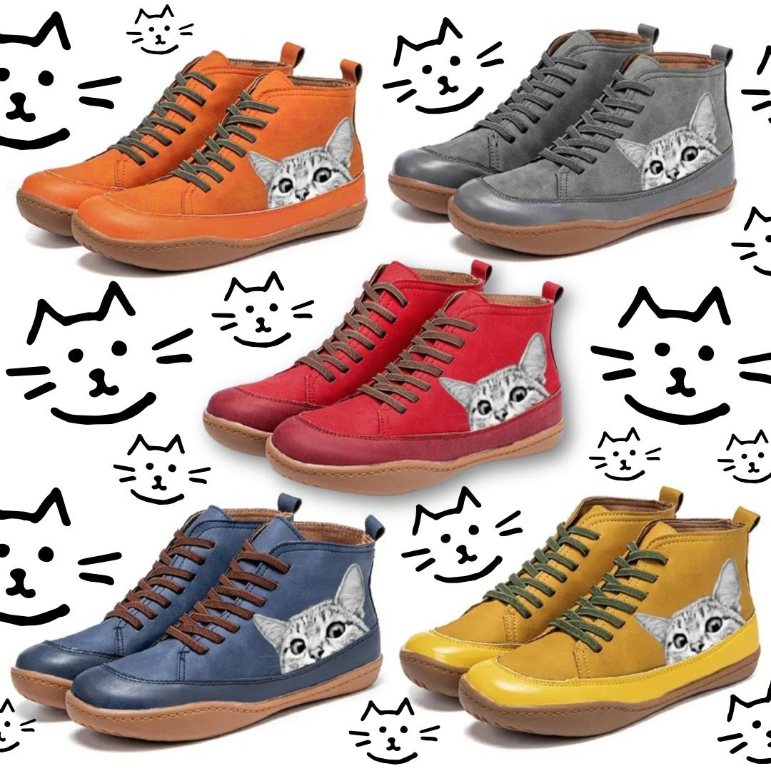 Dames Sneakers | Schattig Katten Design