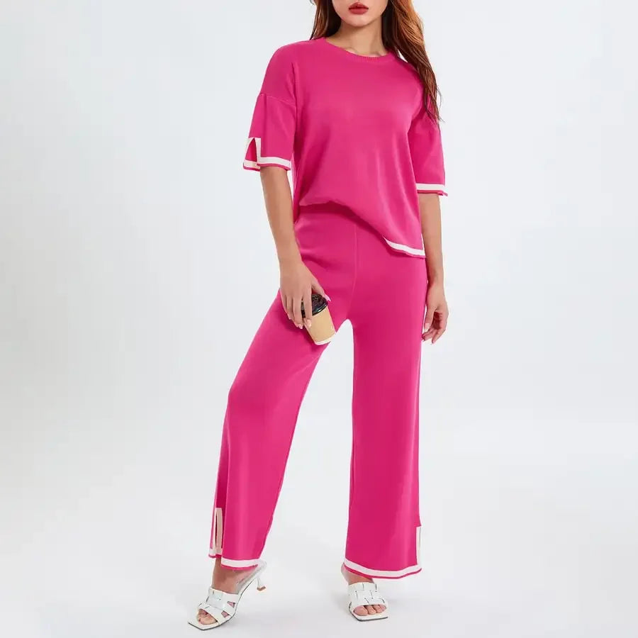 Dames Tweedelig Lounge Set | Comfortabele Trui & Broek