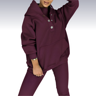 Dames Tweedelig Trainingspak | Comfortabele Lounge Set