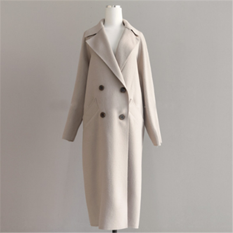 Elegante Lange Trenchcoat | Stijlvolle Winterjas