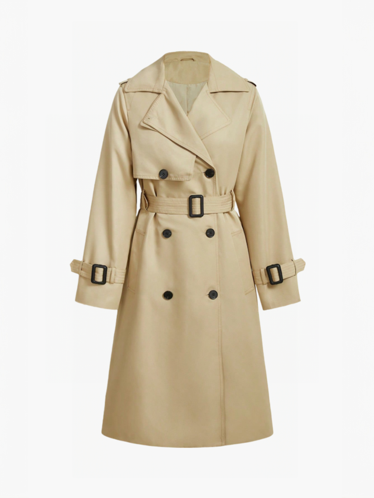 Elegante Lange Trenchcoat | Tijdloos & Chic