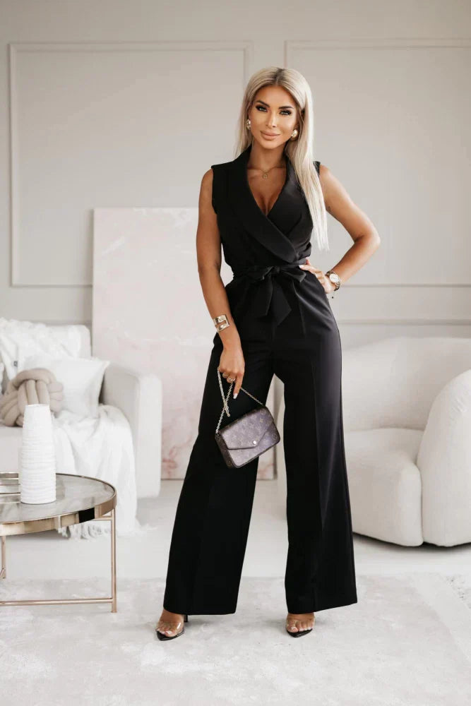 Elegante Mouwloze Jumpsuit | Flatterende Pasvorm