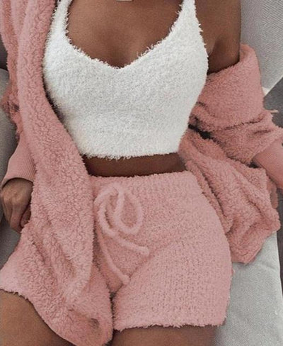 Fluffy Loungewear Set | Comfortabel En Stijlvol