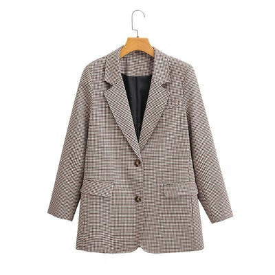 Geruite Blazer | Tijdloze Elegantie