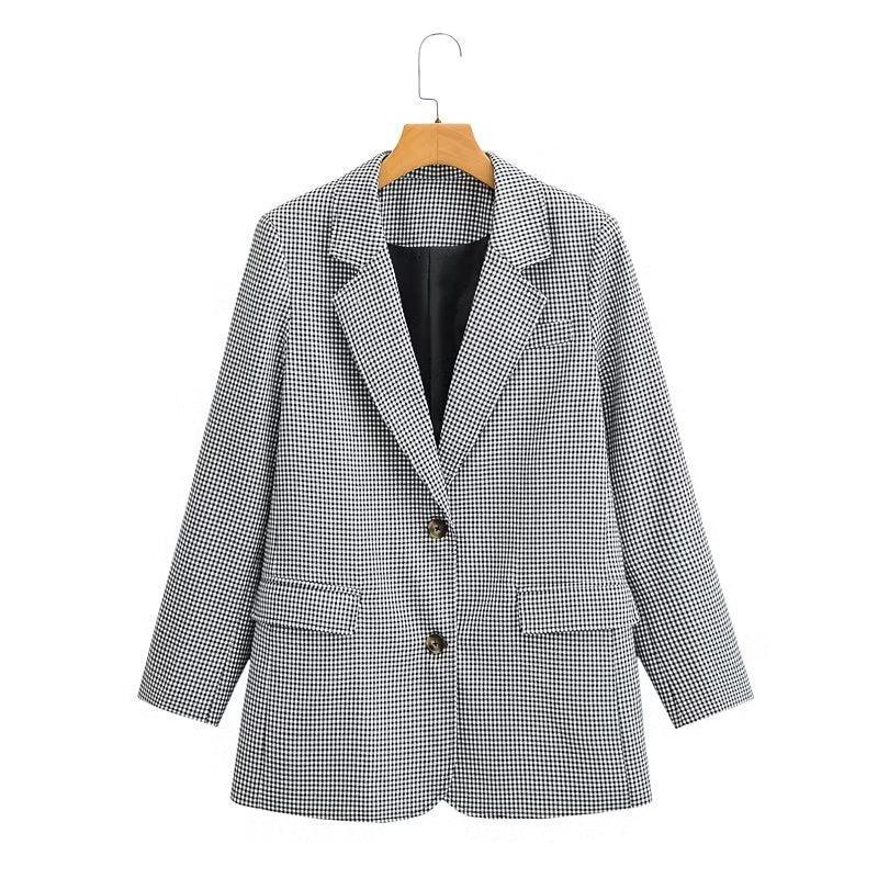 Geruite Blazer | Tijdloze Elegantie