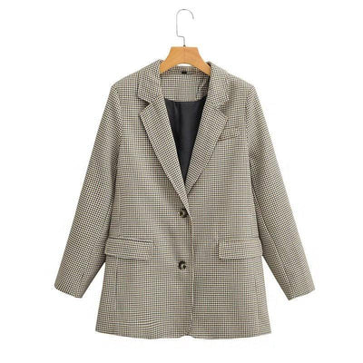 Geruite Blazer | Tijdloze Elegantie