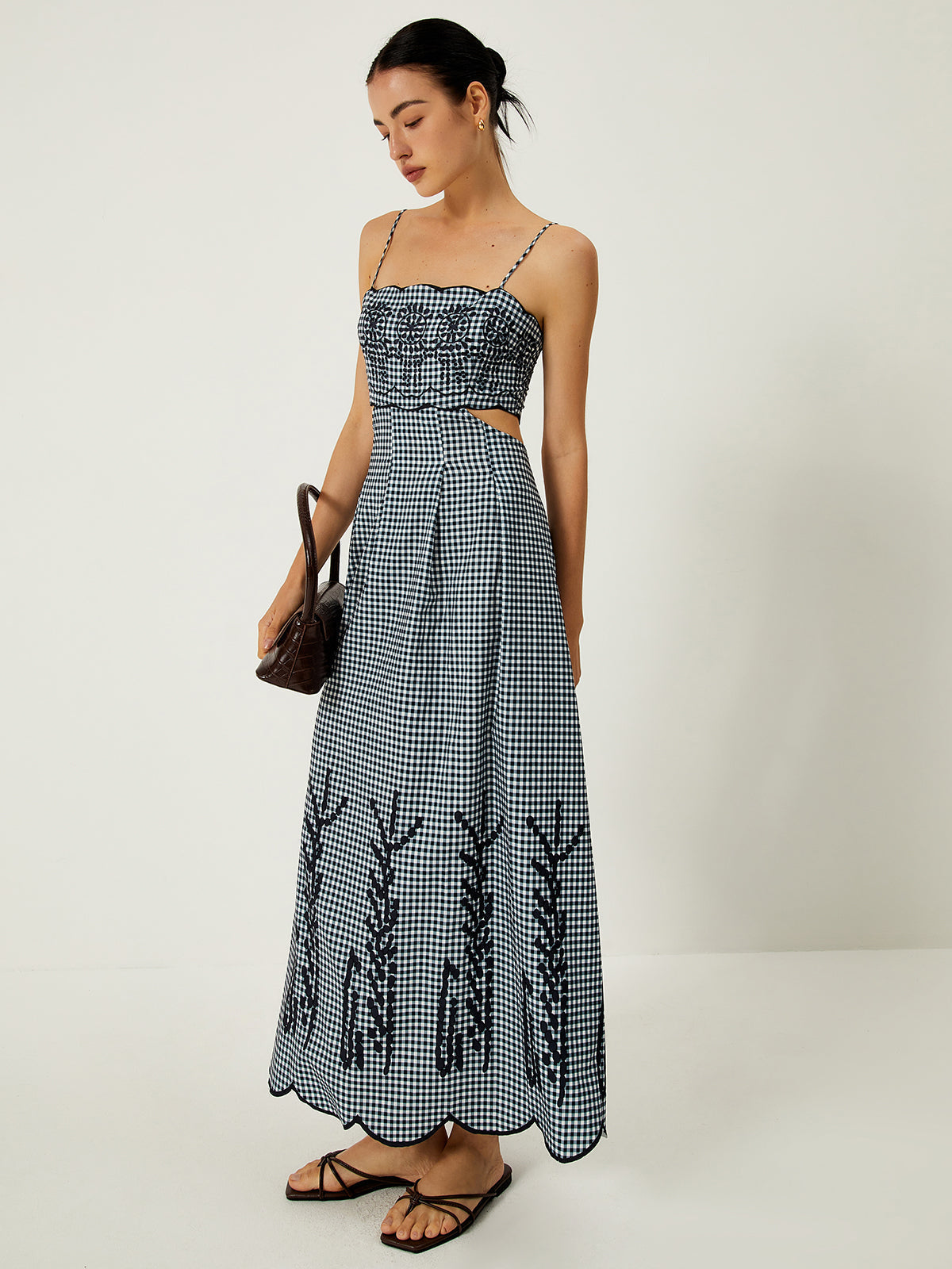 Geruite Maxi Jurk | Zomers En Elegant