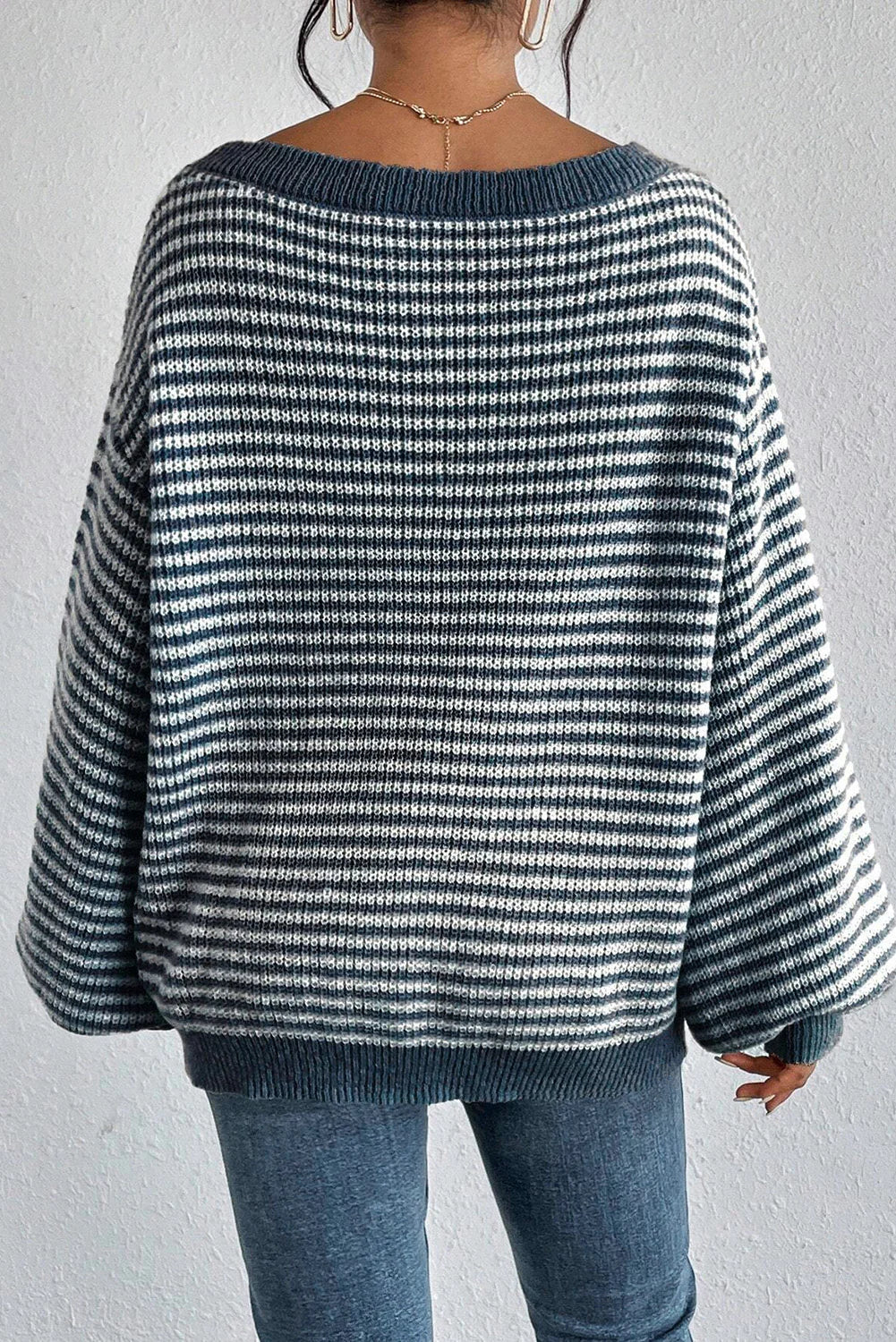 Gestreepte Trui Dames | Oversized En Warm