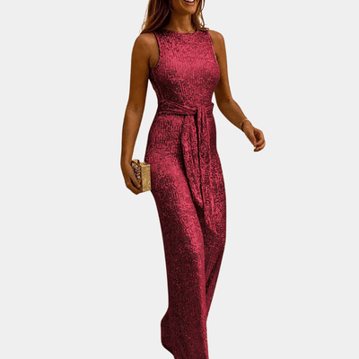 Glitter Jumpsuit | Elegante Avond Look