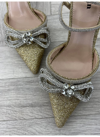 Glitter Strass Pumps | Luxe Strikdesign