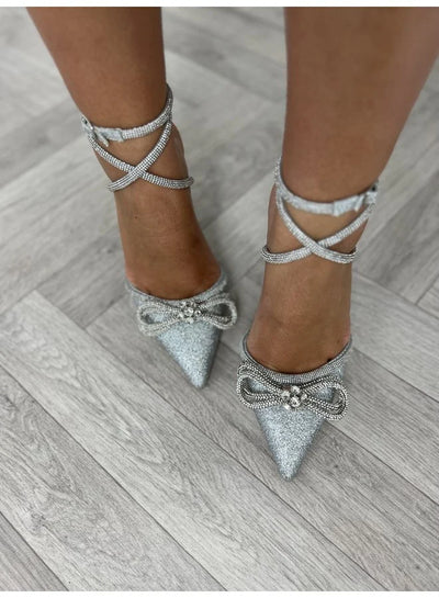 Glitter Strass Pumps | Luxe Strikdesign