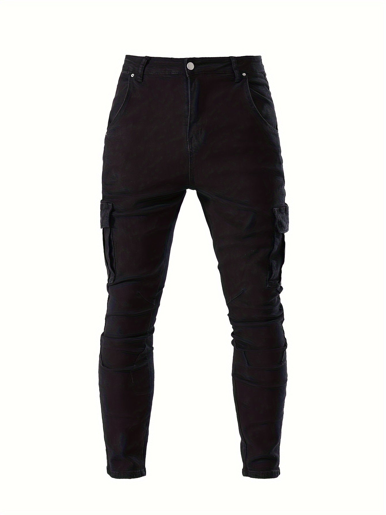 Heren Cargo Jeans | Slim Fit Stretch