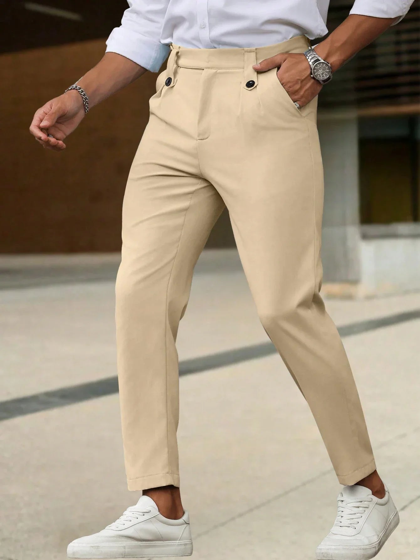 Heren Chino Broek | Slim Fit & Stijlvol Design