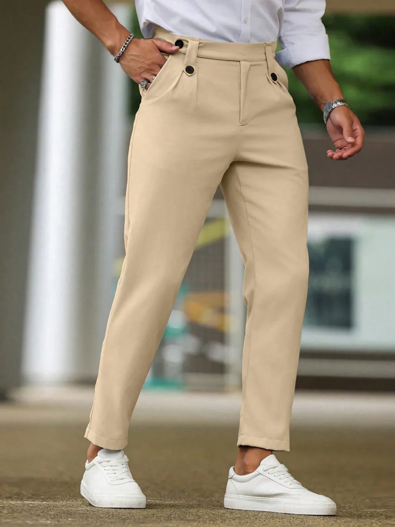 Heren Chino Broek | Slim Fit & Stijlvol Design