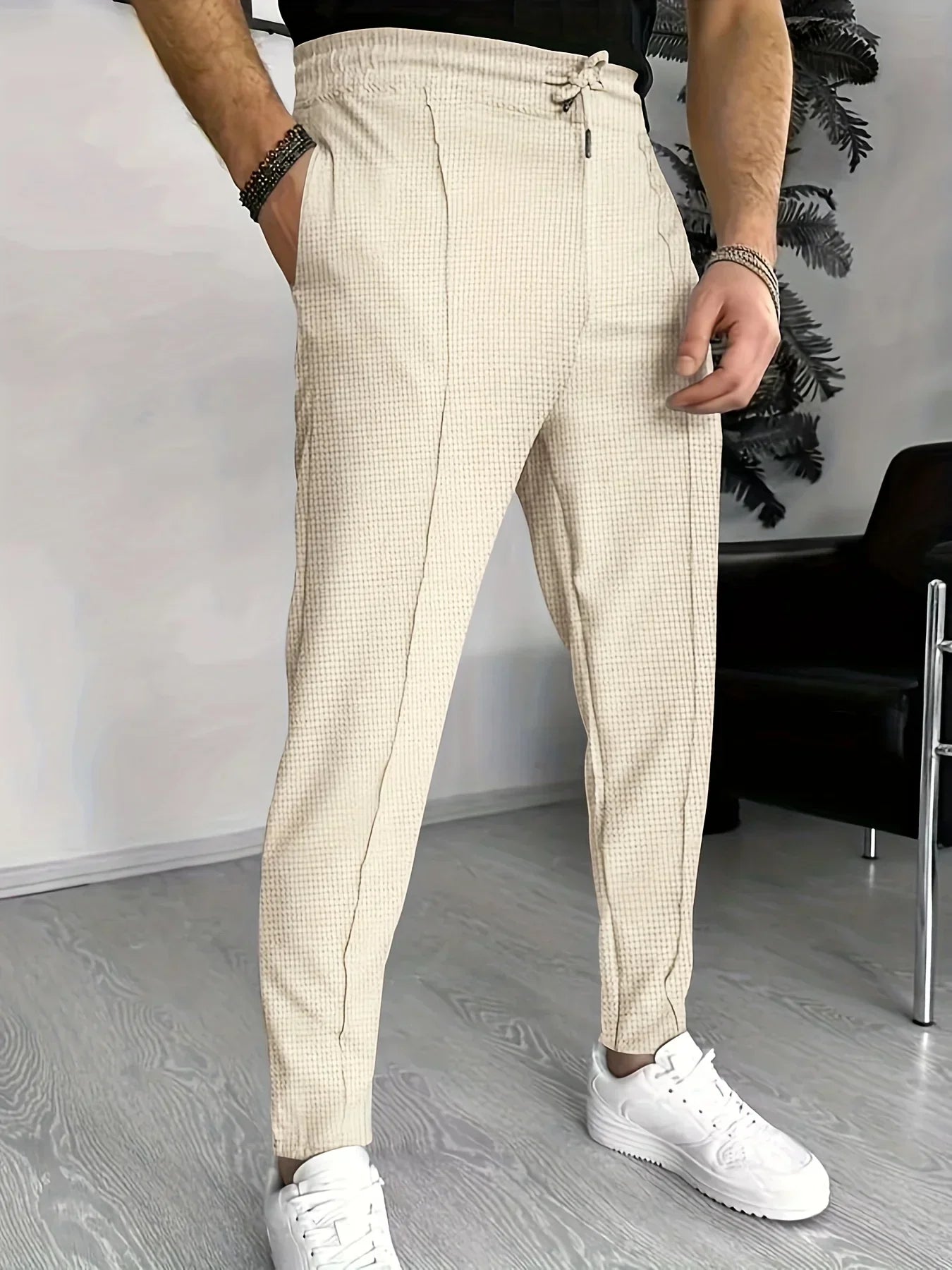 Heren Chino Joggingbroek | Comfortabele Slim Fit