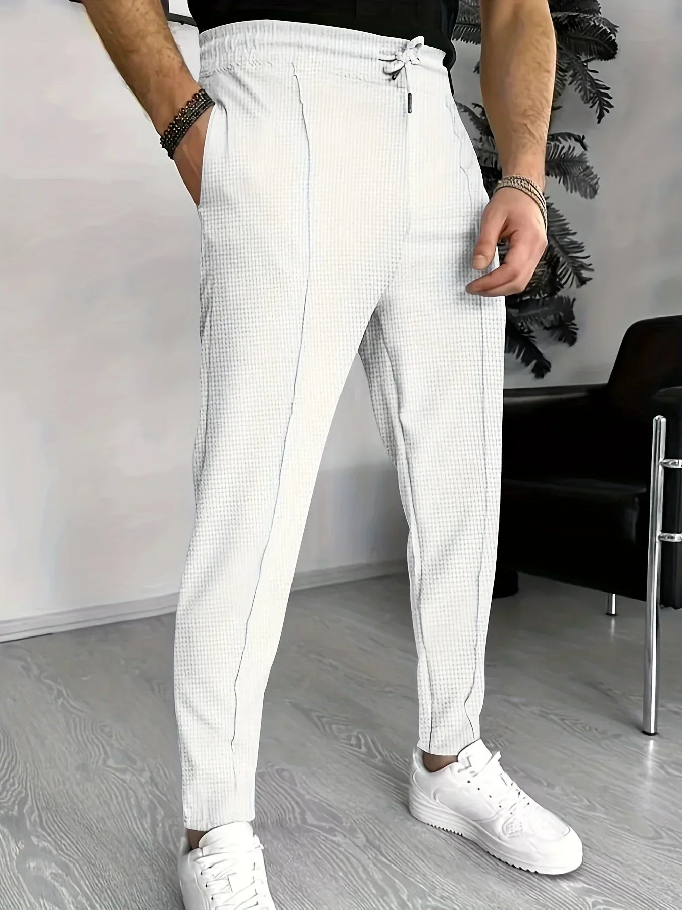 Heren Chino Joggingbroek | Comfortabele Slim Fit