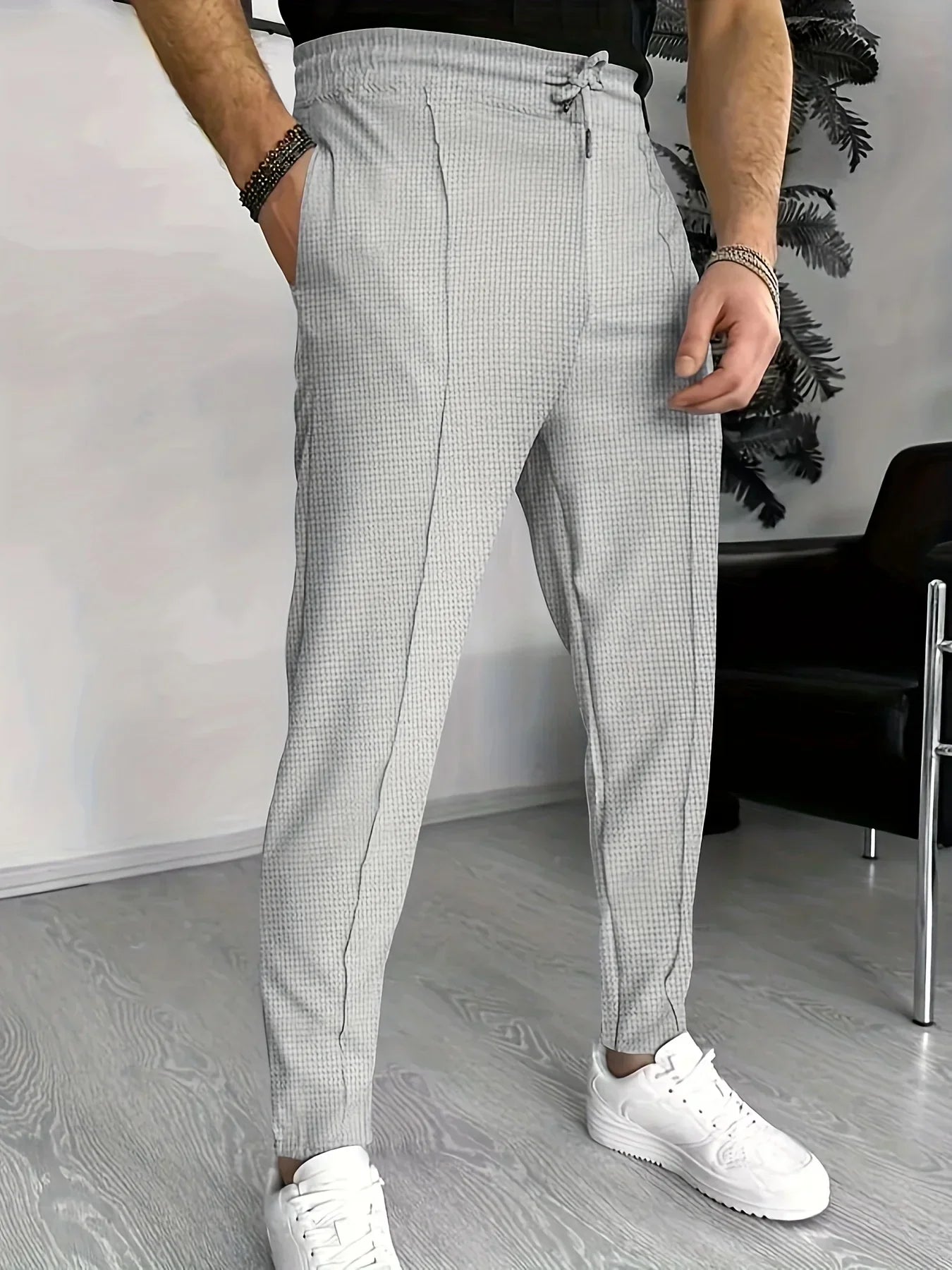 Heren Chino Joggingbroek | Comfortabele Slim Fit