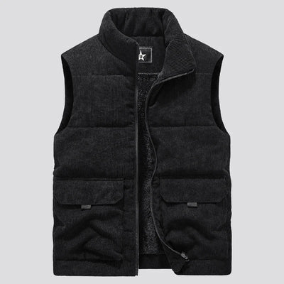 Heren Corduroy Bodywarmer | Warm En Stijlvol