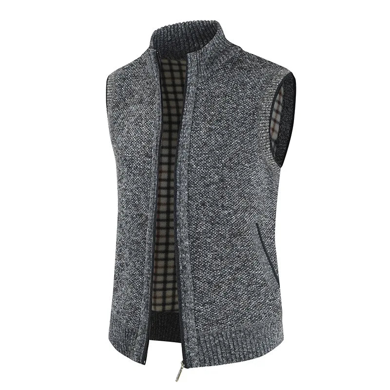 Heren Gebreid Gilet | Warme Winterbodywarmer