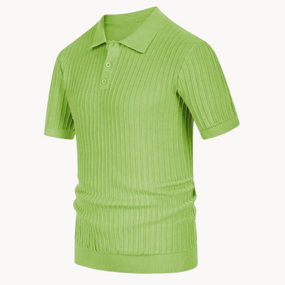 Heren Gebreide Polo Shirt | Stijlvol En Comfortabel