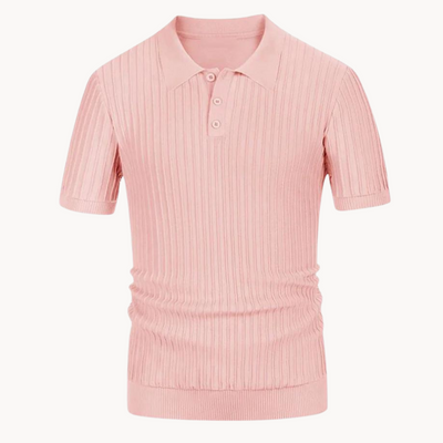 Heren Gebreide Polo Shirt | Stijlvol En Comfortabel