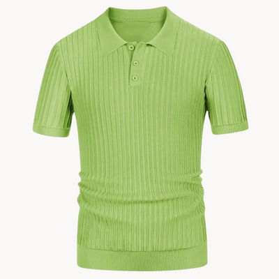 Heren Gebreide Polo Shirt | Stijlvol En Comfortabel