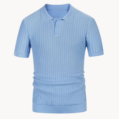 Heren Gebreide Polo Shirt | Stijlvol En Comfortabel