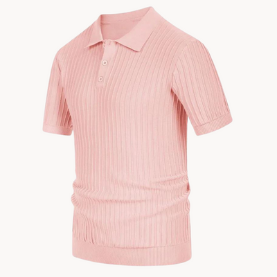 Heren Gebreide Polo Shirt | Stijlvol En Comfortabel