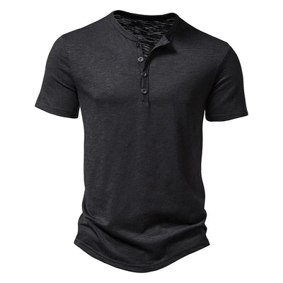 Heren Henley T-Shirt | Stijlvol & Comfortabel