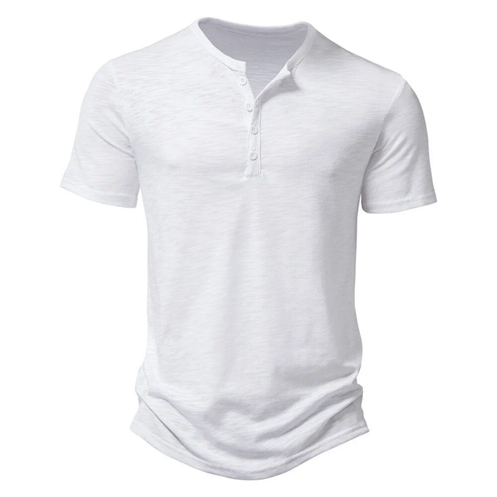 Heren Henley T-Shirt | Stijlvol & Comfortabel