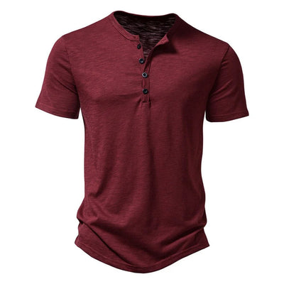 Heren Henley T-Shirt | Stijlvol & Comfortabel