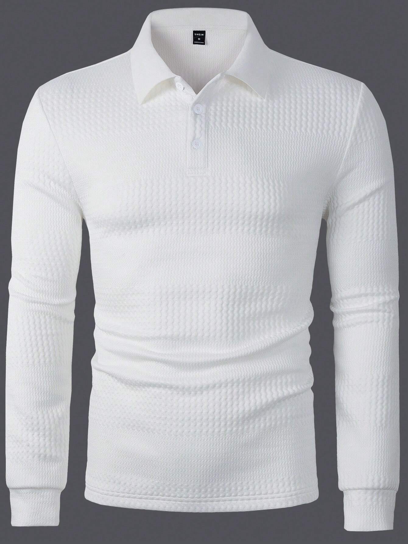 Heren Poloshirt Met Lange Mouwen | Stijlvol En Comfortabel