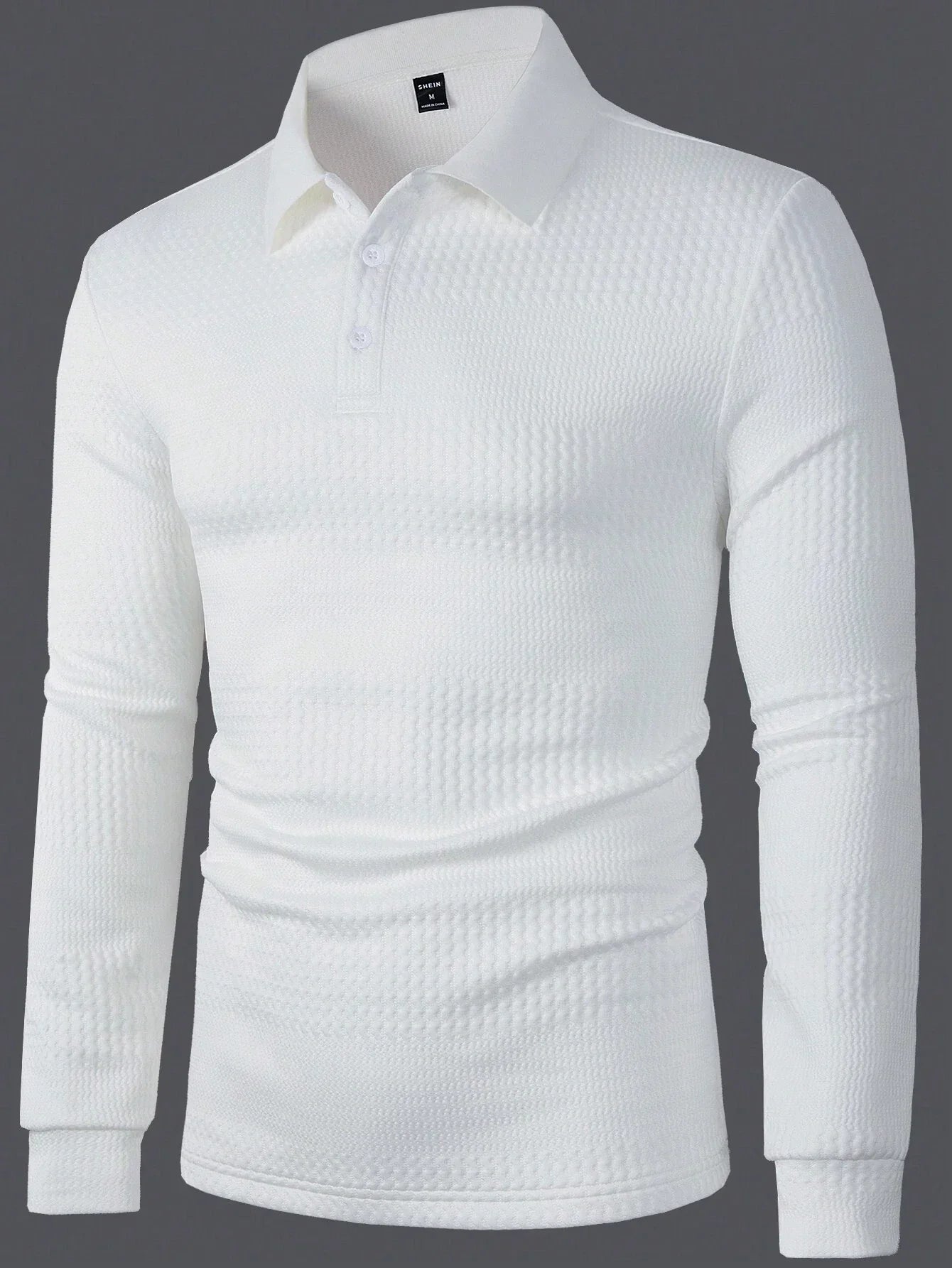 Heren Poloshirt Met Lange Mouwen | Stijlvol En Comfortabel